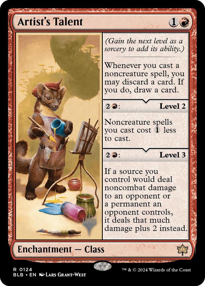 Artists Talent 124 (Promo Pack: Bloomburrow)  | Good Games Adelaide SA