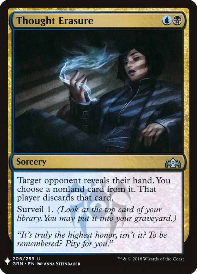 Thought Erasure 206 (The List Reprints)  | Good Games Adelaide SA
