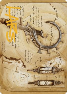 Soul Guide Lantern Art Card Gold Stamped Signature 78 (Art Series: The Brothers' War)  | Good Games Adelaide SA