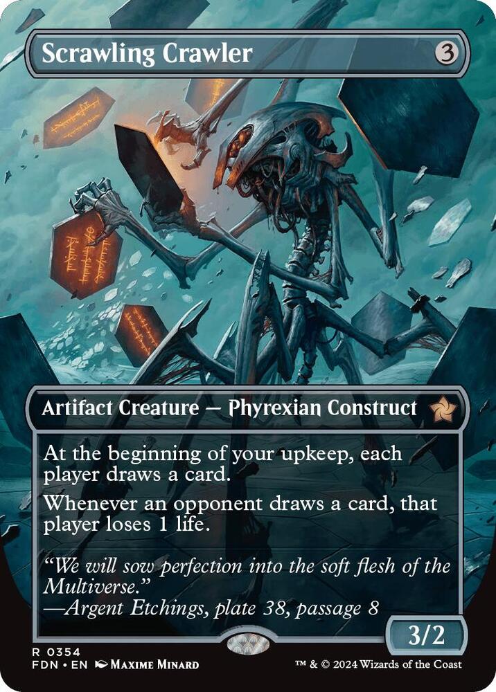 Scrawling Crawler Borderless 354 (Foundations)  - Borderless | Good Games Adelaide SA