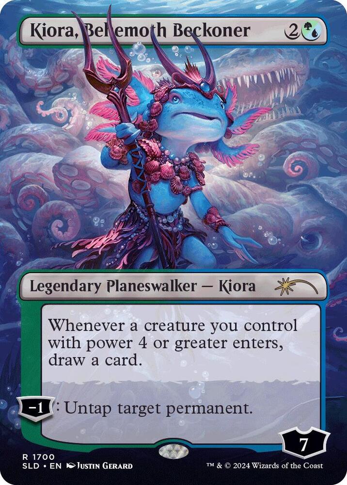 Kiora Behemoth Beckoner 1700 (Secret Lair Drop Series)  | Good Games Adelaide SA