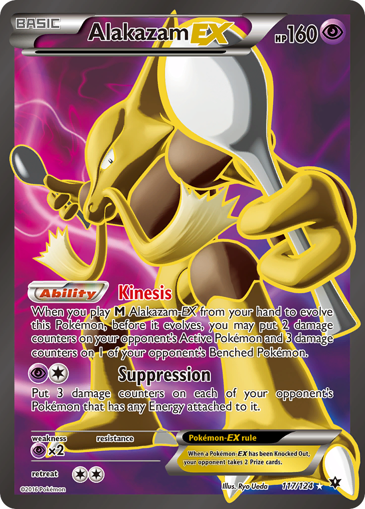 Alakazam EX (117/124) [XY: Fates Collide] | Good Games Adelaide SA