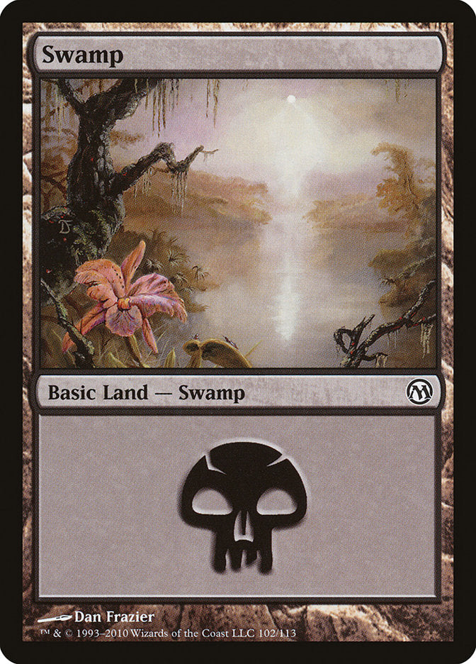Swamp (102) [Duels of the Planeswalkers] | Good Games Adelaide SA