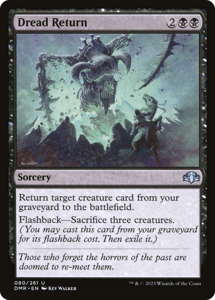 Dread Return [Dominaria Remastered] | Good Games Adelaide SA