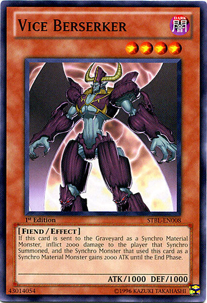 Vice Berserker [STBL-EN008] Common | Good Games Adelaide SA