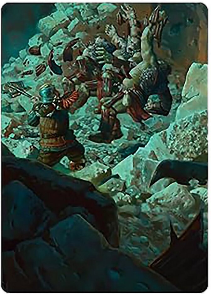 Gimli's Reckless Might // Gimli's Reckless Might 4 (Art Series: Universes Beyond: The Lord of the Rings: Tales of Middle-earth)  | Good Games Adelaide SA