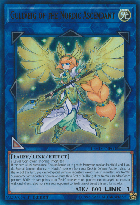 Gullveig of the Nordic Ascendant [LEHD-ENB00] Ultra Rare | Good Games Adelaide SA