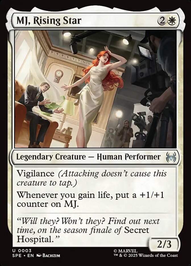 MJ, Rising Star 3 (Marvel's Spider-Man: Eternal-Legal)  - Foil | Good Games Adelaide SA