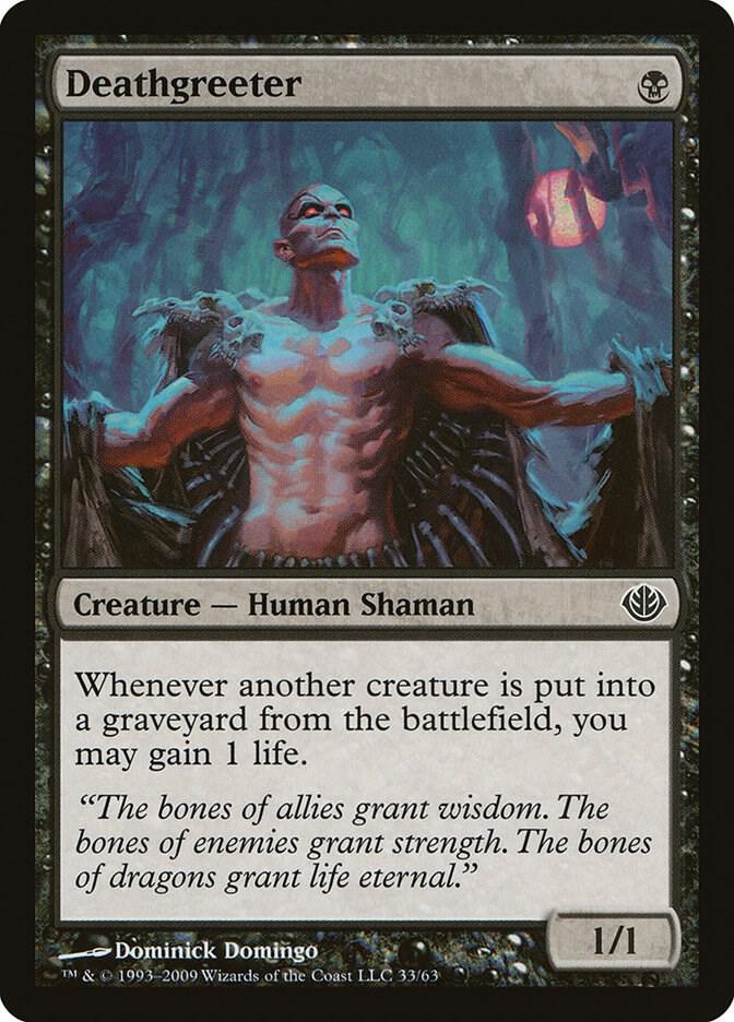Deathgreeter 33 (Duel Decks: Garruk vs. Liliana)  | Good Games Adelaide SA