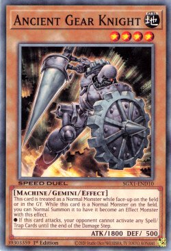 Ancient Gear Knight [SGX1-END10] Common | Good Games Adelaide SA