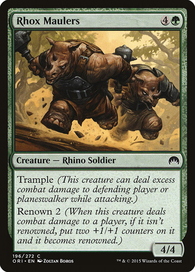 Rhox Maulers 196 (Magic Origins)  | Good Games Adelaide SA