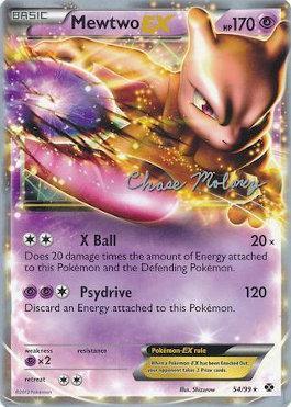 Mewtwo EX (54/99) (Eeltwo - Chase Moloney) [World Championships 2012] | Good Games Adelaide SA