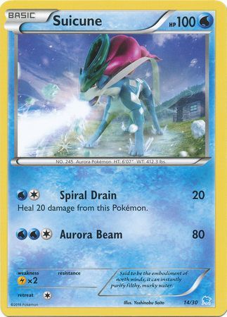 Suicune (14/30) [XY: Trainer Kit 3 - Suicune] | Good Games Adelaide SA