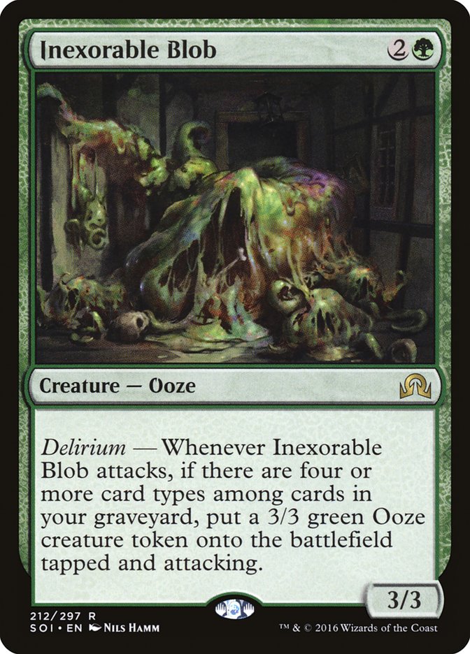 Inexorable Blob 212 (Shadows over Innistrad)  - Foil | Good Games Adelaide SA