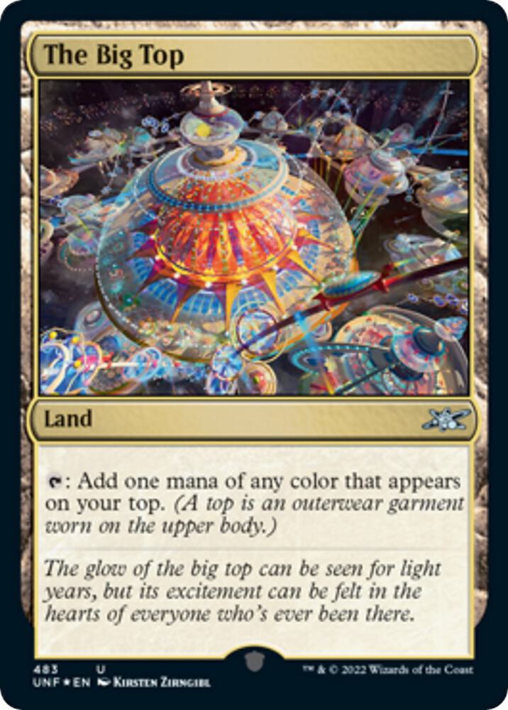 The Big Top Galaxy Foil 483 (Unfinity)  - Foil | Good Games Adelaide SA
