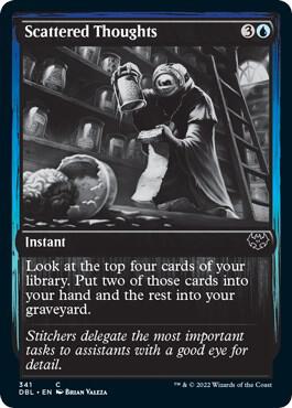 Scattered Thoughts 341 (Innistrad: Double Feature)  - Foil | Good Games Adelaide SA
