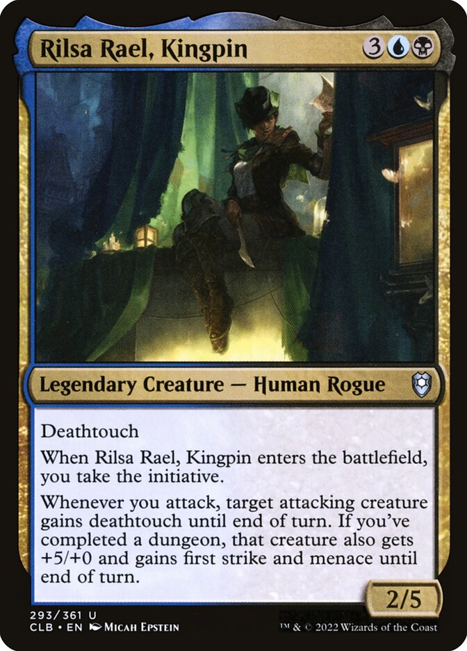 Rilsa Rael, Kingpin 293 (Commander Legends: Battle for Baldur's Gate)  | Good Games Adelaide SA