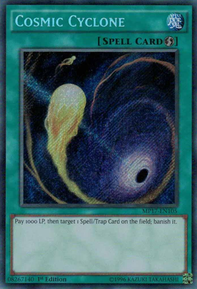 Cosmic Cyclone [MP17-EN105] Secret Rare | Good Games Adelaide SA