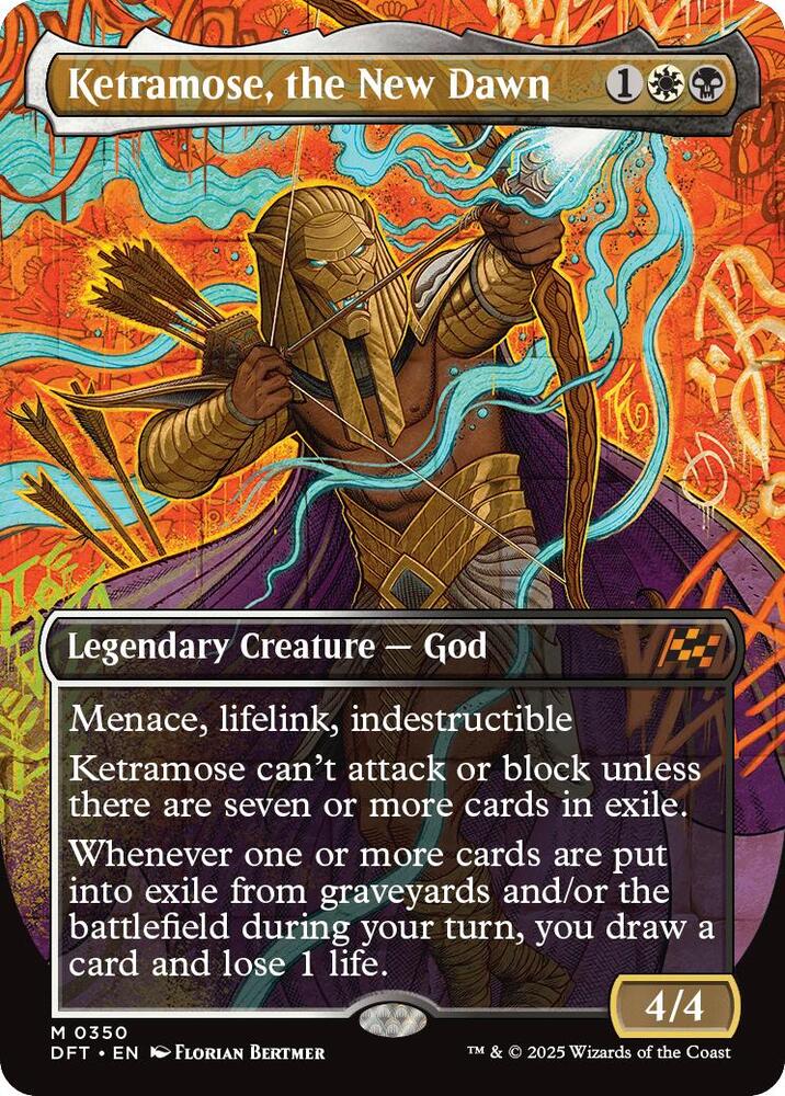 Ketramose, the New Dawn 350 (Aetherdrift)  - Foil | Good Games Adelaide SA