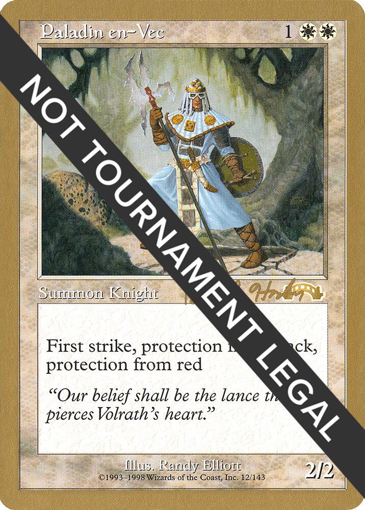 Paladin en Vec 1998 Brian Hacker EXO  (World Championship Decks)  | Good Games Adelaide SA