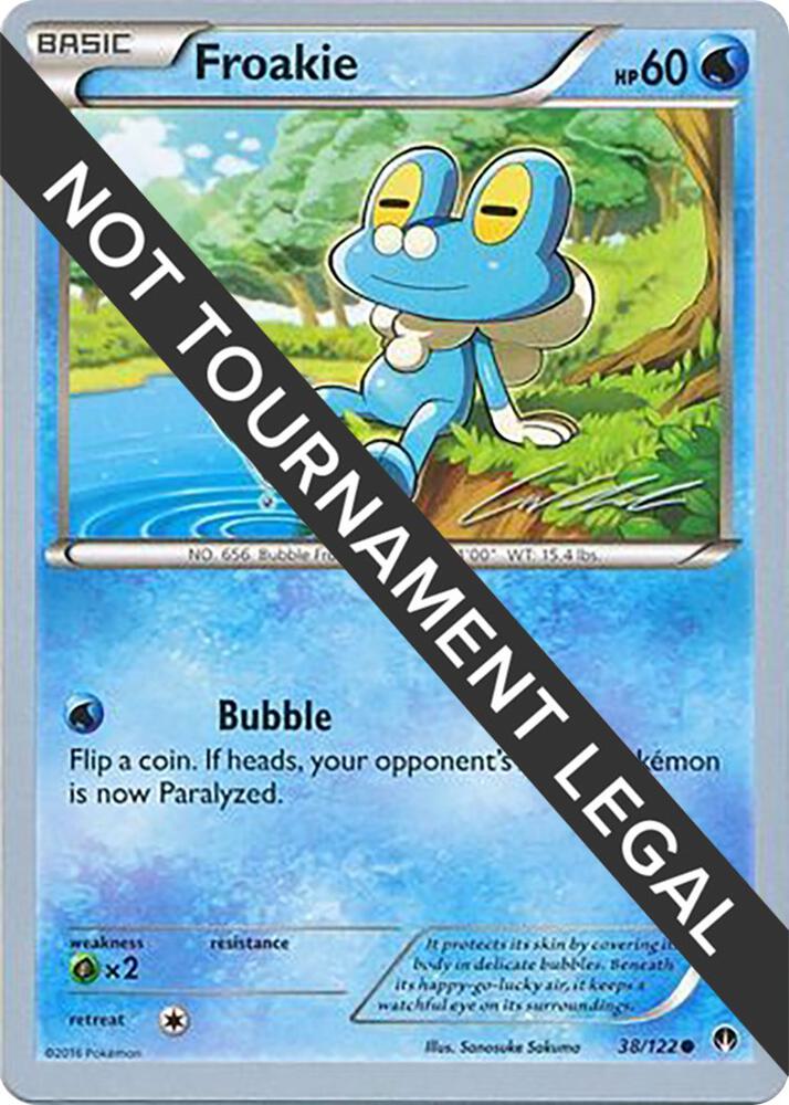 Froakie 2016 Cody Walinski 38/122 (World Championship Decks)  | Good Games Adelaide SA