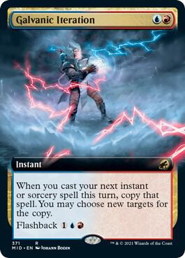 Galvanic Iteration Extended Art 371 (Innistrad: Midnight Hunt)  | Good Games Adelaide SA