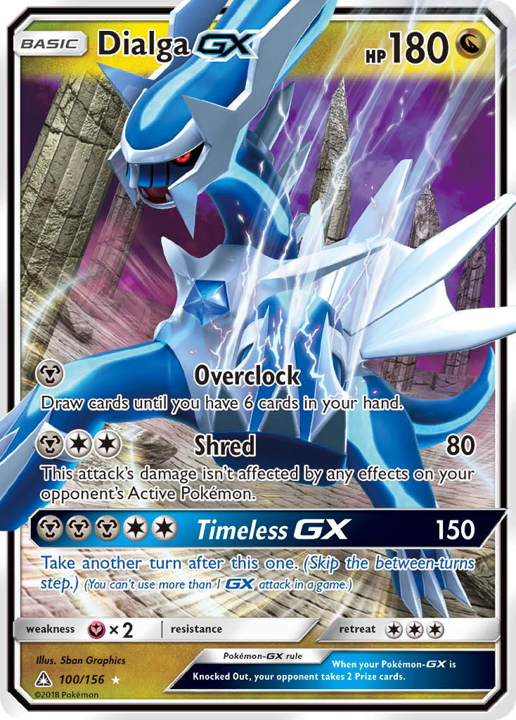 Dialga GX (100/156) [Sun & Moon: Ultra Prism] | Good Games Adelaide SA