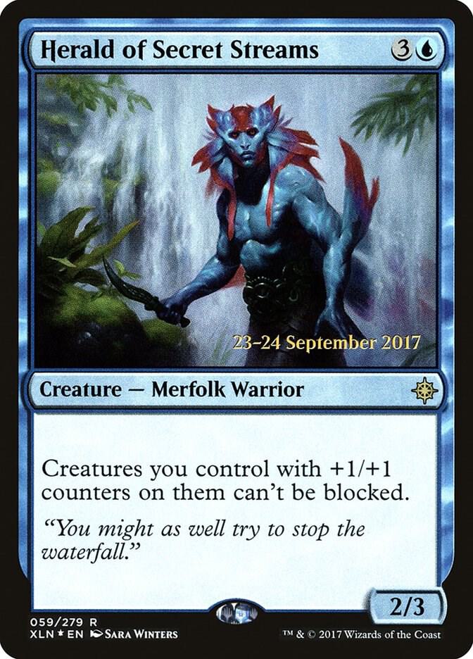 Herald of Secret Streams 59 (Prerelease Cards)  - Foil | Good Games Adelaide SA