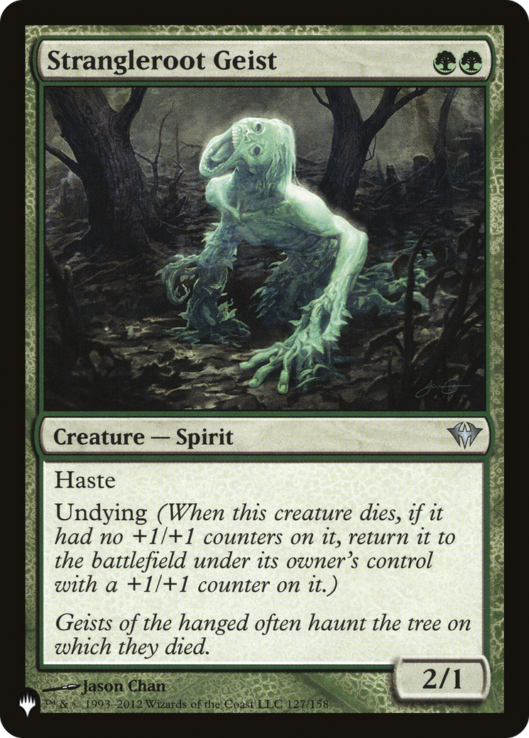 Strangleroot Geist (DKA) [The List Reprints] | Good Games Adelaide SA