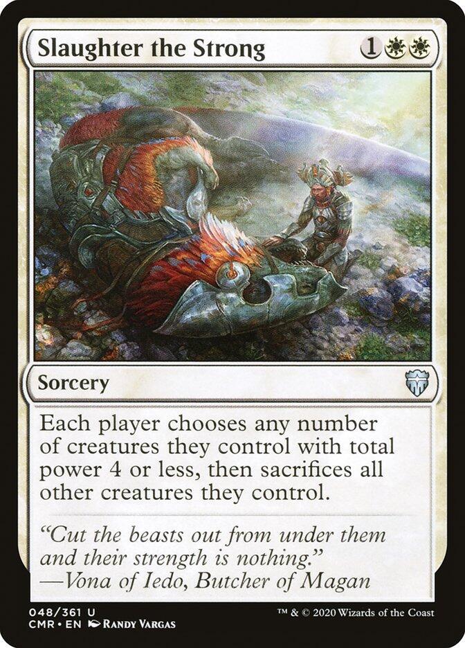 Slaughter the Strong 48 (Commander Legends)  - Foil | Good Games Adelaide SA