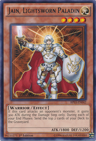 Jain, Lightsworn Paladin [BP03-EN042] Rare | Good Games Adelaide SA
