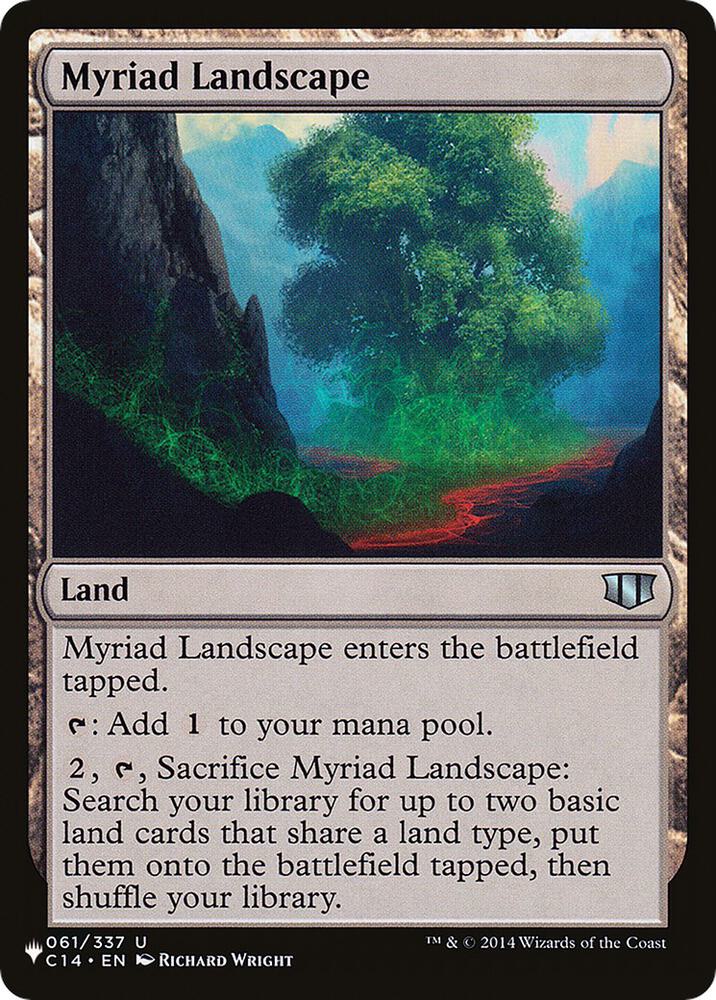 Myriad Landscape C14 61 (The List Reprints)  | Good Games Adelaide SA
