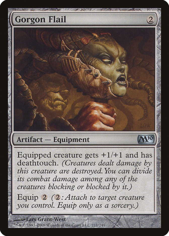 Gorgon Flail 211/249 (Magic 2010 (M10))  | Good Games Adelaide SA