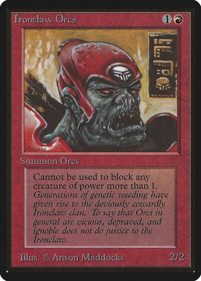 Ironclaw Orcs 160/302 (Beta Edition)  | Good Games Adelaide SA