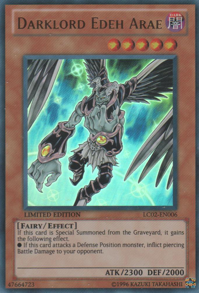 Darklord Edeh Arae [LC02-EN006] Ultra Rare | Good Games Adelaide SA