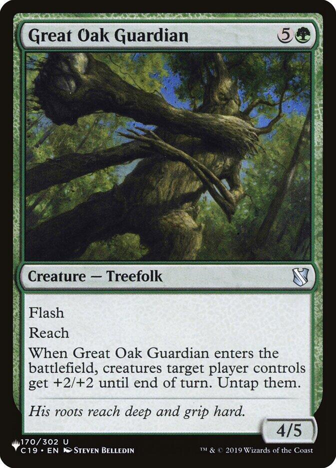 Great Oak Guardian 170/302 (The List Reprints)  | Good Games Adelaide SA