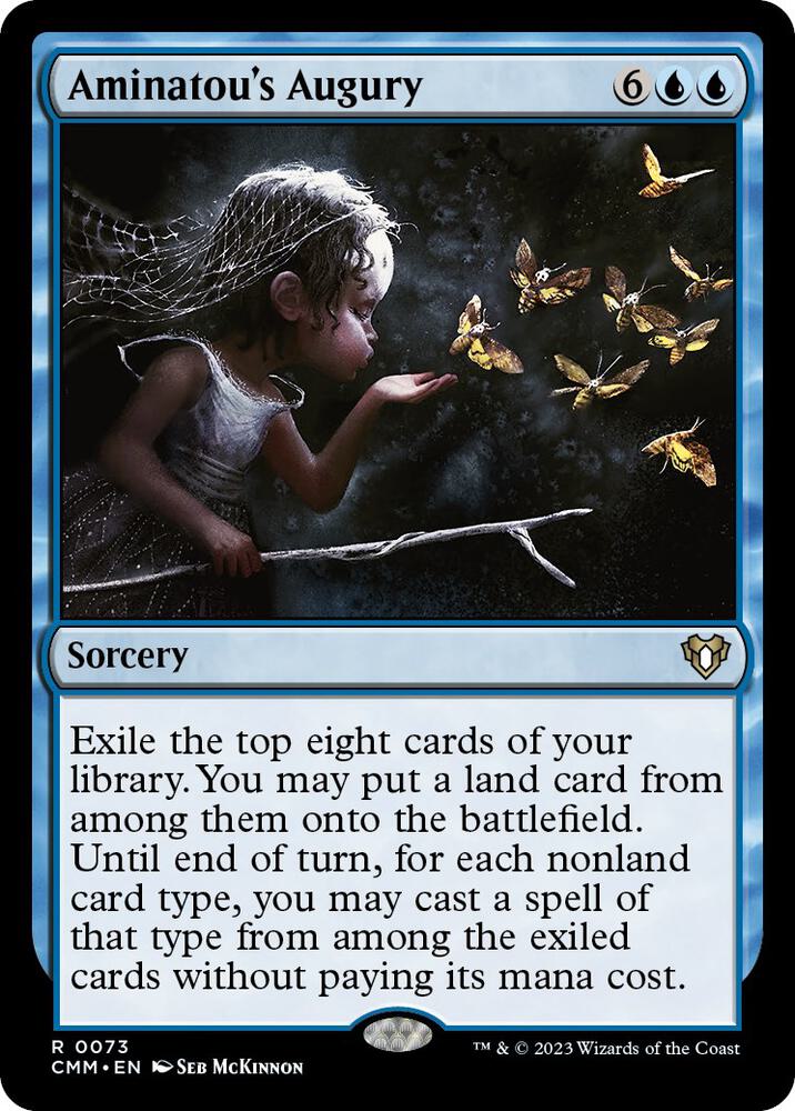Aminatou's Augury 73 (Commander Masters)  - Foil | Good Games Adelaide SA