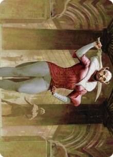 Mages Attendant Art Card 5 (Art Series: Streets of New Capenna)  | Good Games Adelaide SA