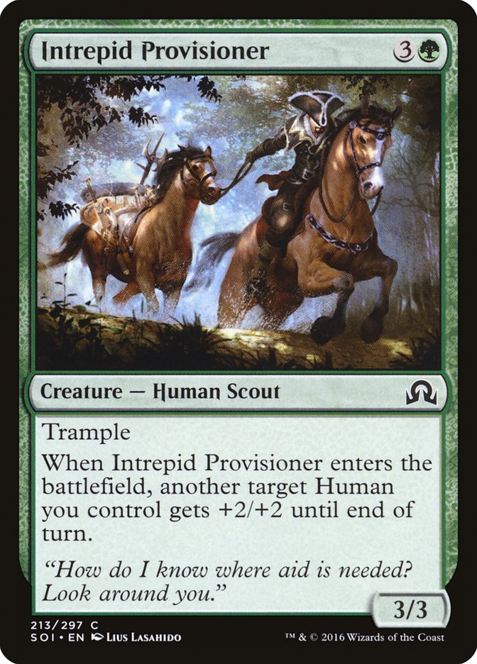 Intrepid Provisioner [Shadows over Innistrad] | Good Games Adelaide SA