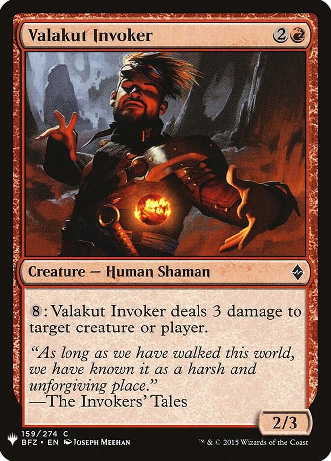Valakut Invoker 159 (The List Reprints)  | Good Games Adelaide SA