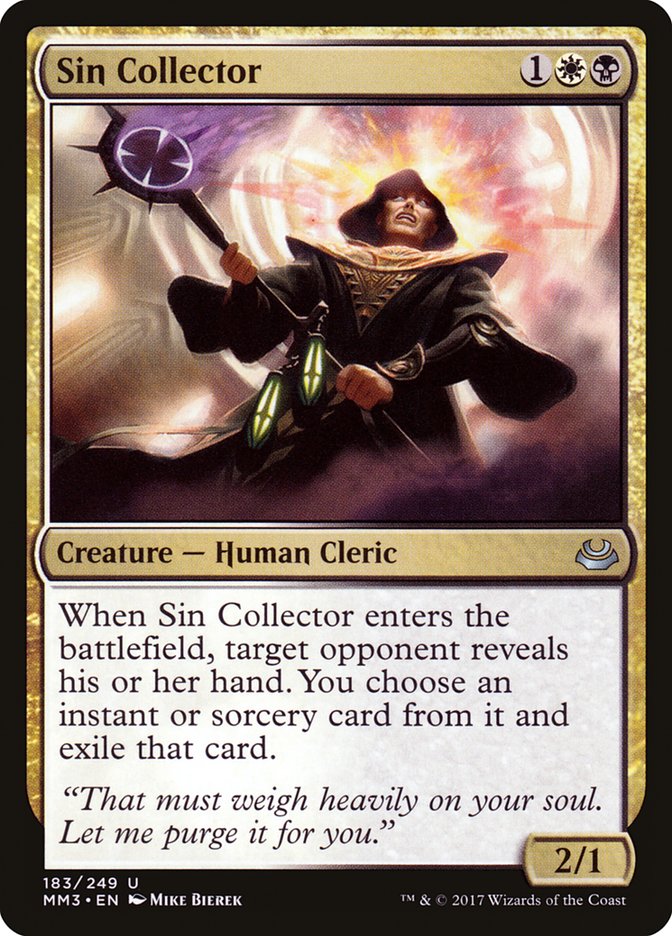 Sin Collector [Modern Masters 2017] | Good Games Adelaide SA