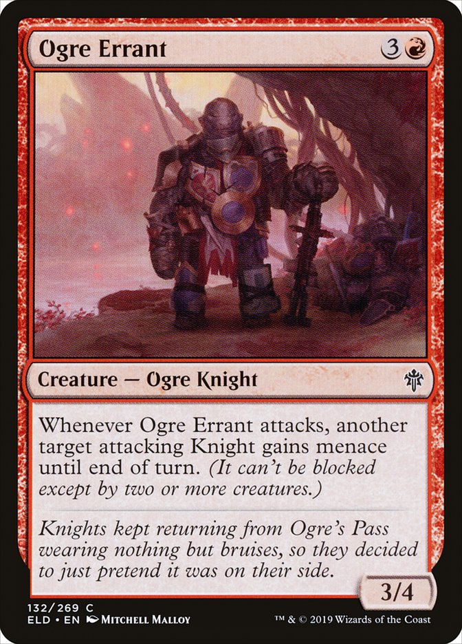 Ogre Errant 132 (Throne of Eldraine)  | Good Games Adelaide SA