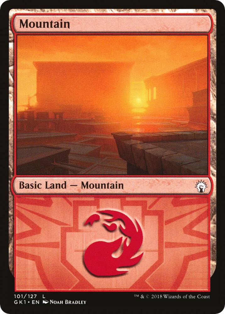 Mountain 101 (Guilds of Ravnica: Guild Kits)  | Good Games Adelaide SA
