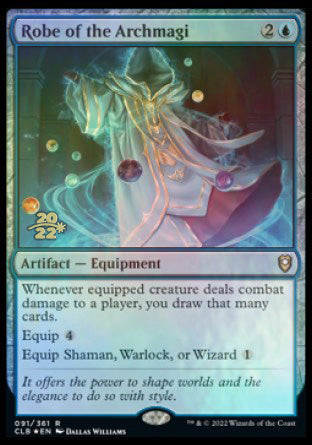 Robe of the Archmagi [Commander Legends: Battle for Baldur's Gate Prerelease Promos] | Good Games Adelaide SA