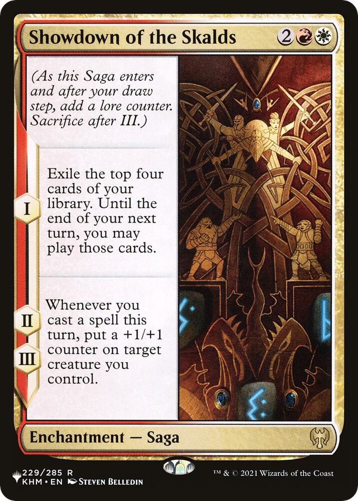 Showdown of the Skalds 229/285 (The List Reprints)  | Good Games Adelaide SA