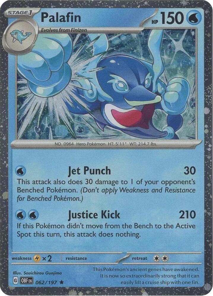 Palafin 062/197 (SV: Scarlet & Violet Promo Cards)  - Holofoil | Good Games Adelaide SA