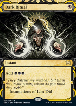 Dark Ritual  (Etched Foil) [Strixhaven Mystical Archive] | Good Games Adelaide SA