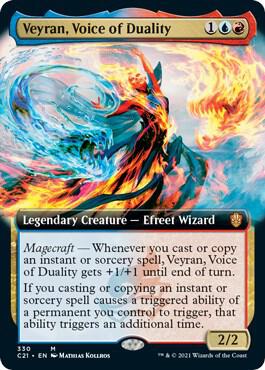 Veyran Voice of Duality Extended Art 330 (Commander 2021)  | Good Games Adelaide SA