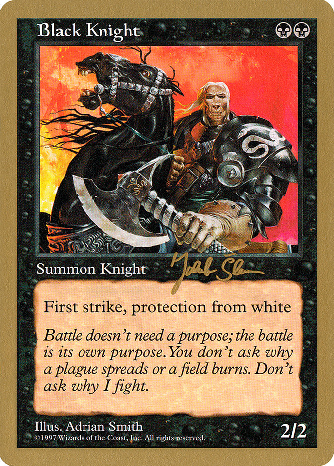 Black Knight (Jakub Slemr) [World Championship Decks 1997] | Good Games Adelaide SA