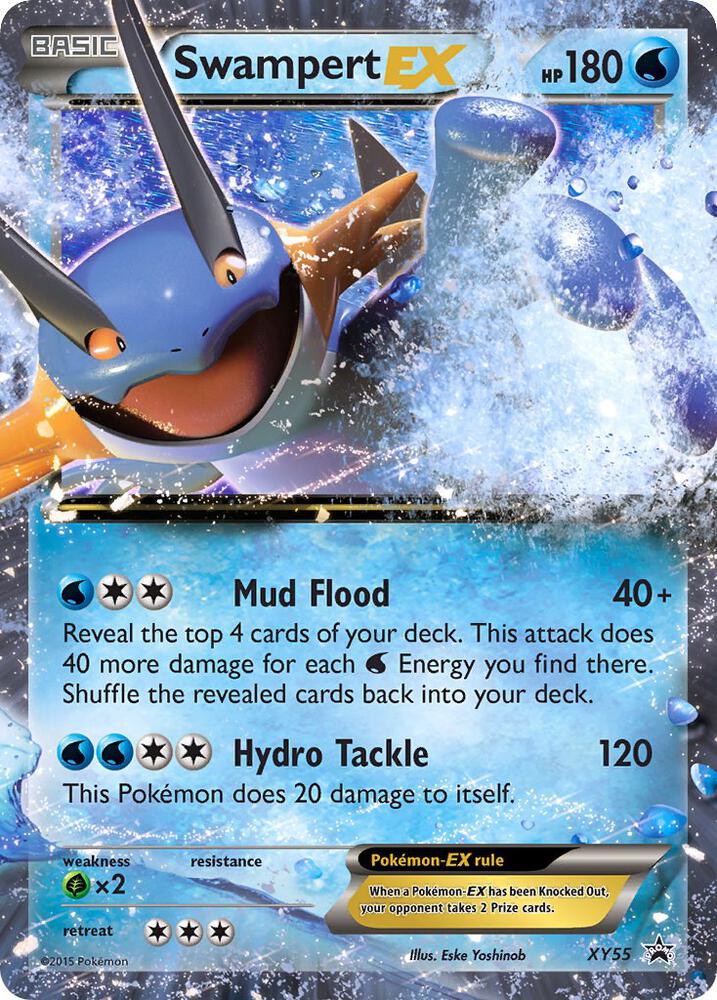 Swampert EX XY55 (XY Promos)  - Holofoil | Good Games Adelaide SA